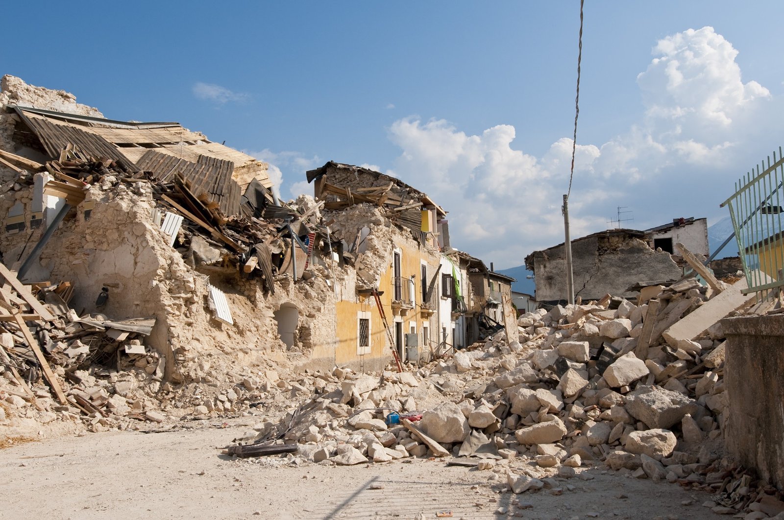 Viviendas afectadas por el terremoto